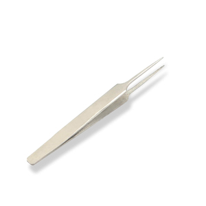Pink Stainless Steel Eyelash Tweezers Smooth Tip Precision Manual Tool for Eyelash Extension - Product Image 2