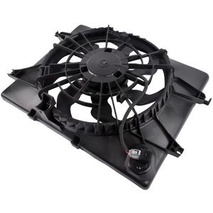 Single Radiator Cooling Fan Assembly for Hyundai Sonata & Kia Optima 253802T500 Fan System - Product Image 2