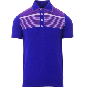 เสื้อโปโลกราฟิกสําหรับผู้ชายเสื้อกอล์ฟแขนสั้นแห้งเร็วเสื้อสวมหัว Pique Jersey พอดีปกติ - Product Image 4