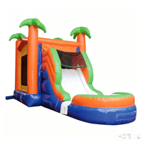 Château gonflable de magasin de bonbons, combo sportif, parcours de jeux, piste, décorations, château de saut extérieur, petit distributeur automatique de bonbons pour fête foraine