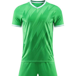 เสื้อฟุตบอล OEM โพลีเอสเตอร์ 100% ระบายอากาศได้ดี - Product Image 1