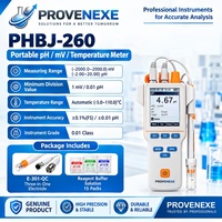 pH-mètre numérique PROVENEXE, testeur de pH de laboratoire pour l'eau, les produits chimiques et les aliments
