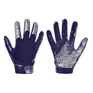 Guantes de Fútbol Americano Transpirables SALUBRIOUS SPORTS Pro para Jóvenes, Personalizados para Hombre, con Agarre Ultra Adhesivo, de Poliéster/Algodón - Product Image 6