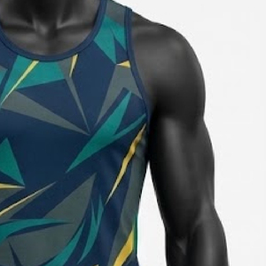 เสื้อกล้ามพายเรือแบบสั่งทำพิเศษสำหรับทีม  โลโก้พิมพ์ลายแบบ Sublimation เต็มตัว ระบายอากาศได้ดี แห้งเร็ว น้ำหนักเบา สวมใส่สบาย เหมาะสำหรับการฝึกซ้อม - Product Image 5