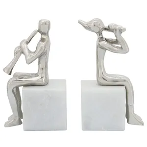 Handmade Gold-Plated Aluminium <b>Book</b> Stand & Sculpture Elegant Decor for <b>Educational</b> Institutions - Product Image 1