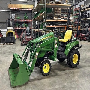 Mini-tracteur moderne John Deere pour petites exploitations agricoles, jardinage, aménagement paysager, remorquage, culture et applications agricoles générales - Product Image 2