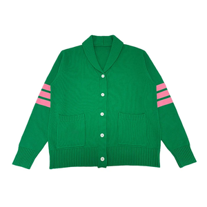 Crea tu Propio Cárdigan de Punto con Cuello en V de Alta Calidad Personalizado con el Logotipo de tu Hermandad/Fraternidad/Escuela/Universidad - Product Image 1