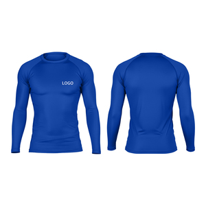 เสื้อแรชการ์ดผู้ชายแขนยาว ดีไซน์ล่าสุดปี 2026 ปรับแต่งได้ ระบายอากาศดี คุณภาพสูง ผลิตจากผ้าสแปนเด็กซ์/โพลีเอสเตอร์ แห้งเร็ว - Product Image 2