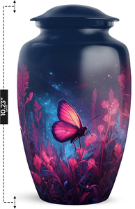 High Quality Best Selling Modern Durable Cremation Urns for Human Ashes Adult <b>Large</b> Aluminum Floor Vase Funeral Supplies - Product Image 2