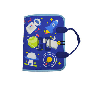 Tablero sensorial multifuncional portátil con temática espacial de astronauta - Product Image 6