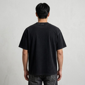 เสื้อยืดโอเวอร์ไซส์พิมพ์ลายกราฟิกสุดเทรนดี้ ประดับด้วยคริสตัล ผ้าฝ้าย 100% เนื้อนุ่ม สไตล์วินเทจ แขนสั้น สำหรับทุกเพศ - Product Image 4