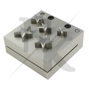 Cutter à étoile industriels robustes en acier inoxydable, disques de découpe métalliques, jeu de 5 poinçons à étoile de qualité supérieure pour usage professionnel - Product Image 5