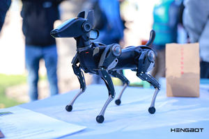 Özel Yeni Gelen Sirius Biyonik On Dört Derece NeuroCore Yapay Zeka Çipli Jump Dance Topu El Sıkışma Uygulaması Uzaktan Kumandalı Robot Köpek - Product Image 2