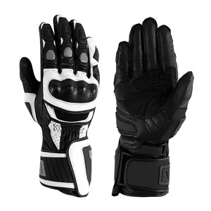 Guantes de Motocicleta de Cuero Transpirable de Alta Calidad con Función de Pantalla Táctil para Carreras y Deportes al Aire Libre en Venta - Product Image 1