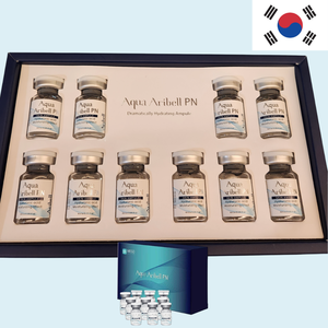 Ampoule Aqua Aribell de beauté coréenne, complexe ADN de saumon PN et acide hyaluronique pour une texture de peau éclatante et une minimisation des pores - Product Image 1