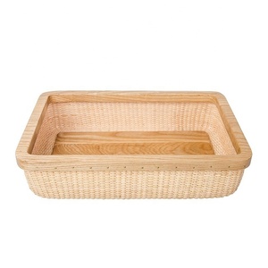 Top Quality Hand Curved Decorative Fruit <b>Basket</b> Unique Design Storage Fruit Vegetable <b>Basket</b> Use Dinner Table Top Decor Usage - Product Image 4