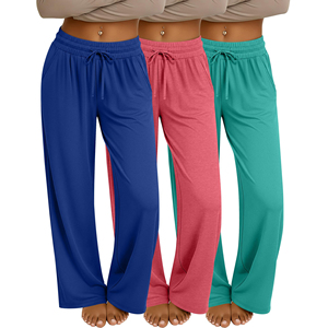 Pantalones Deportivos de Mujer Estilo Vintage con Cordón en la Cintura, Pantalones de Chándal de Forro Polar Lisos con Estampado Personalizado - Product Image 5