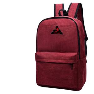 Physiological Curve Back Zipper Soft Handle Polyester Unisex Softback Waterproof Multi-function <b>Laptop</b> <b>Backpack</b> - Product Image 1