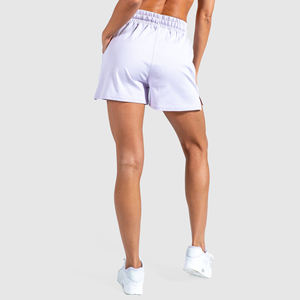 Shorts Deportivos Personalizados para Mujer, Verano, Color Liso, Moda Casual, 100% Algodón, Secado Rápido, Transpirables, Venta al Por Mayor - Product Image 3