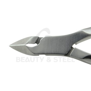 Professional Stainless Steel Cuticle Nipper Wide Jaw Opening Curved Blade for Finger Nail Cutting Precision Manicure Tool Double - Product Image 6