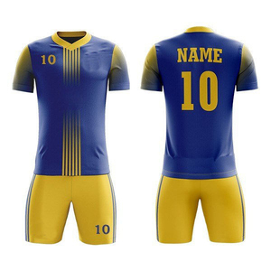Tenue de football respirante de très haute qualité pour hommes, avec logo personnalisé, ensembles d'entraînement sportifs multicolores pour adultes - Product Image 5