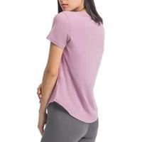 Custom Logo Women's Summer Regular Fit Short Sleeve 100% Cotton Canvas T-Shirt Puff Printed O-Neck Embroidery Decoration - Product Image 2