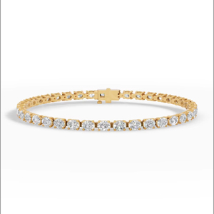 Wholesale Supplier Signature Oval Cut Lab Grown Diamond Tennis <b>Bracelet</b> 925 <b>silver</b> Fine Jewelry Elegant Continuous Setting - Product Image 1