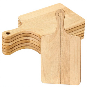 Tabla de Cortar de Madera Ecológica con Diseño de Mármol - Apta para Lavavajillas, para Uso en Cocinas, Restaurantes y Hoteles - Ideal para Cortar Carne de Res - Product Image 3