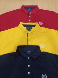 200G 100% POLYESTER PERFORMANCE ULTRA DOUX AVEC LOGO PERSONNALISÉ BRODURE IMPRESSION GOLF UNIFORME D'ENTREPRISE POLO T-SHIRT - Product Image 6