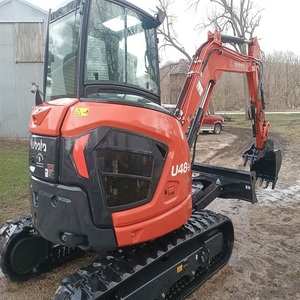 Miniexcavadora Kubota U48 5 Usada con Giro Cero, Miniexcavadora Compacta Hidráulica de Orugas para Trabajos de Precisión - Product Image 1