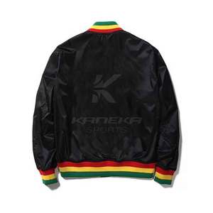 Veste d'hiver en soie respirante, légère et écologique, de qualité supérieure, avec col montant et logo frontal, coupe classique, vêtement d'extérieur décontracté - Product Image 2