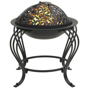 Brasero en acier de 19,3 pouces avec pique à brasero, durable, pour extérieur, avec outil - Product Image 3