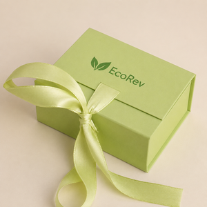 Caja de Regalo Plegable Personalizada, Ecológica, Reciclable e Impermeable, con Asa de Cinta, Forro de Esponja y Cierre Magnético para Cosméticos y Perfumes - Product Image 3