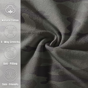 Pantalones de chándal de camuflaje para hombre, de corte holgado, de pierna recta, de forro polar, al por mayor, OEM, chándal de pierna ancha para hombre - Product Image 5