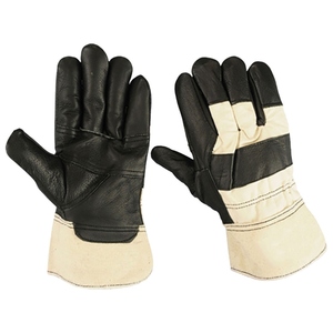 ถุงมือทำงานป้องกันไฟฟ้าสถิตย์ สำหรับช่างติดตั้ง  ผลิตจากหนังแกะเสริมแรง ทนทาน ได้รับการรับรองมาตรฐาน CE - Product Image 1