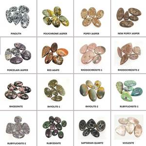 พลอยหลวมแบบคาโบชอง คละแบบ คุณภาพดี ราคาโรงงาน สำหรับทำเครื่องประดับ ขายส่ง - Product Image 2