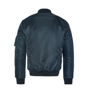 Blouson Moto en Jean Sophia pour Homme, Hiver 2023, Imperméable, Col Montant, Boutons Corne, Doublure Coton, Motif Uni - Product Image 5