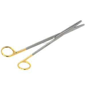 Tijeras TC Metzenbaum Rectas de 7 Pulgadas, Acero Inoxidable, Mango Dorado, Instrumento Quirúrgico Veterinario Premium, CE ISO, Venta al por Mayor - Product Image 2