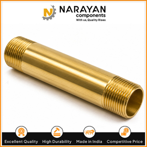 ข้อต่อท่อทองเหลืองเกลียวความแข็งแรงสูงสำหรับงานประปาอุตสาหกรรม - Product Image 3