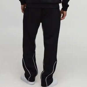 Chándal Deportivo para Hombre con Logotipo Personalizado OEM 2026, Diseño con Capucha y Ribetes para un Look Moderno y Elegante, Ropa Casual 2026 - Product Image 6