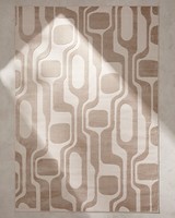 Tapis de luxe en viscose tufté à la main pour salon, tapis de zone tufté à la main en mélange de viscose et de soie, moderne et haut de gamme