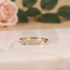 18K Gold Open <b>Adjustable</b> <b>Ring</b> <b>Sterling</b> <b>Silver</b> Pear Shaped Moissanite Pave Side Stones Trendy Luxury Fine Jewelry Women Wholesale - Product Image 3