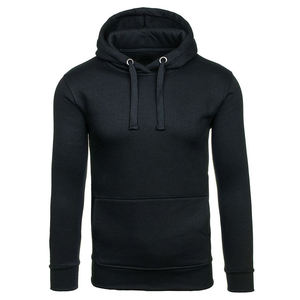 Sudadera con capucha para hombre, estilo urbano, de algodón polar GSM regular, con puños acanalados, ideal para invierno. - Product Image 3