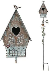 Nichoir moderne pour oiseaux du fabricant indien, abri portable d'intérieur pour animaux de compagnie, design unique et simple, nichoir en métal pour oiseaux - Product Image 4
