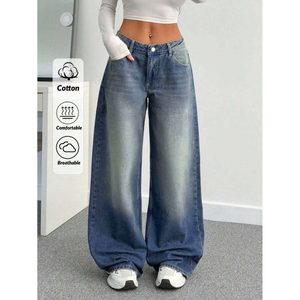 Green Textured Retro Vintage Style Modern Straight Fit High Waist <b>Denim</b> Jeans Eco Friendly Breathable Summer Cute Fashion 26-40 - Product Image 3