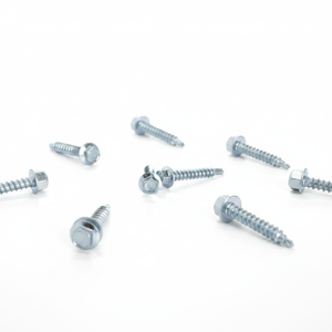 Hex Head Carbon Steel Zinc Plated Coarse Thread Class 4.8 & 6.8 Inch <b>Screws</b> Fasteners - Product Image 1