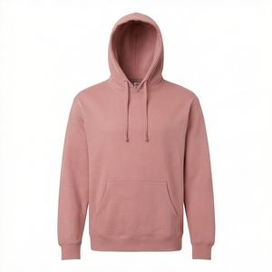 Men's Breathable 100% Cotton Winter Hoodies Hooded Collar Regular Fit <b>Long</b> <b>Sleeve</b> Full Zipper Premium Quality <b>Thermal</b> Comfort - Product Image 1