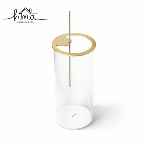 Modern Brass Incense Holder Double Layer Agarbatti Stand Ash Catcher Minimalist Burner for Home Decor Meditation and Relaxation - Product Image 2