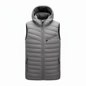 Chaquetas de Burbuja de Manga Corta para Hombre, Novedad 2026, Ropa Casual de Verano, Colores y Tallas Personalizadas, Logotipo Frontal, Servicio OEM/ODM - Product Image 4