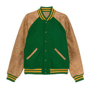 Chaqueta Varsity para Hombre, para Otoño e Invierno, en Venta, 100% Lana - Product Image 6